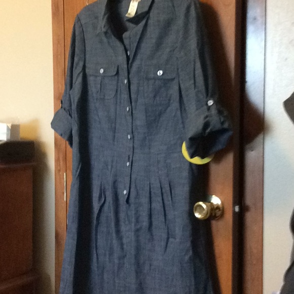 DENIM DRESS - Picture 2 of 3